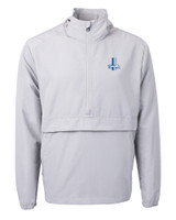 Detroit Lions Historic Cutter & Buck Charter Eco Recycled Mens Anorak Jacket POL_MANN_HG 1