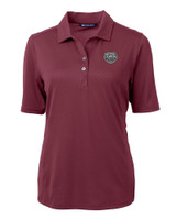 South Carolina Gamecocks 2024 NCAA Women's Basketball National Champions Cutter & Buck Virtue Eco Pique Recycled Womens Polo CHT_MANN_HG 1