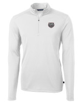 South Carolina Gamecocks 2024 NCAA Women's Basketball National Champions Cutter & Buck Virtue Eco Pique Recycled Quarter Zip Mens Pullover WH_MANN_HG 1