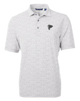 Atlanta Falcons Mono Cutter & Buck Virtue Eco Pique Botanical Print Recycled Mens Polo POL_MANN_HG 1