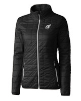 Arizona Cardinals Mono Cutter & Buck Rainier PrimaLoft®  Womens Eco Insulated Full Zip Puffer Jacket BL_MANN_HG 1