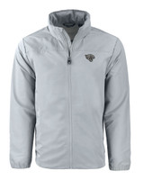 Jacksonville Jaguars Mono Cutter & Buck Charter Eco Knit Recycled Big & Tall Full-Zip Jacket POL_MANN_HG 1