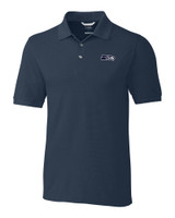 Seattle Seahawks Mono Cutter & Buck Advantage Tri-Blend Pique Mens Polo LYN_MANN_HG 1