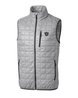  Las Vegas Raiders Mono Cutter & Buck Rainier PrimaLoft® Mens Big and Tall Eco Insulated Full Zip Puffer Vest POL_MANN_HG 1