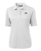 Baltimore Ravens Mono Cutter & Buck Virtue Eco Pique Recycled Womens Polo WH_MANN_HG 1