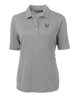 Indianapolis Colts Mono Cutter & Buck Virtue Eco Pique Recycled Womens Polo POL_MANN_HG 1