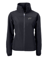 Buffalo Bills Mono Cutter & Buck Charter Eco Recycled Womens Full-Zip Jacket BL_MANN_HG 1