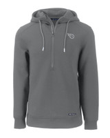 Tennessee Titans Mono Cutter & Buck Roam Eco Half Zip Recycled Mens Hooded Pullover EG_MANN_HG 1