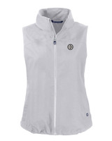 Pittsburgh Steelers Mono Cutter & Buck Charter Eco Recycled Full-Zip Womens Vest POL_MANN_HG 1