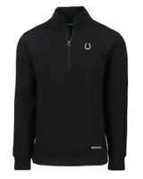 Indianapolis Colts Mono Cutter & Buck Roam Eco Recycled Quarter Zip Mens Pullover BL_MANN_HG 1