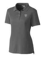  Las Vegas Raiders Mono Cutter & Buck Advantage Tri-Blend Pique Womens Polo EG_MANN_HG 1