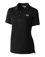 Baltimore Ravens Mono Cutter & Buck Advantage Tri-Blend Pique Womens Polo BL_MANN_HG 1