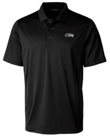 Seattle Seahawks Mono Cutter & Buck Prospect Eco Textured Stretch Recycled Mens Short Sleeve Polo BL_MANN_HG 1