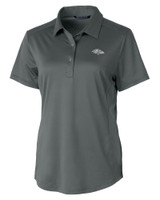 Baltimore Ravens Mono Cutter & Buck Prospect Eco Textured Stretch Recycled Womens Short Sleeve Polo EG_MANN_HG 1