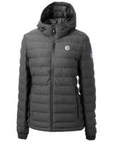 Pittsburgh Steelers Mono Cutter & Buck Mission Ridge Repreve® Eco Insulated Womens Puffer Jacket EG_MANN_HG 1