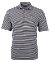  Las Vegas Raiders Mono Cutter & Buck Virtue Eco Pique Stripe Recycled Mens Big and Tall Polo BL_MANN_HG 1