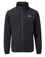 Seattle Seahawks Mono Cutter & Buck Charter Eco Recycled Mens Full-Zip Jacket BL_MANN_HG 1