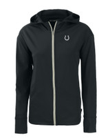 Indianapolis Colts Mono Cutter & Buck Daybreak Eco Recycled Womens Full Zip Hoodie BL_MANN_HG 1