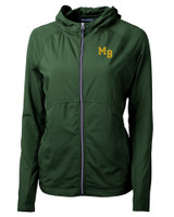 Mountain Brook High School Cutter & Buck Adapt Eco Knit Hybrid Recycled Womens Full Zip Jacket HT_MANN_HG 1