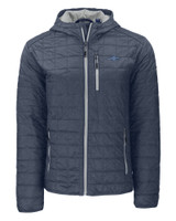 James Clemens High School Cutter & Buck Rainier Primaloft Eco Mens Full Zip Hooded Jacket ANM_MANN_HG 1