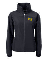 Mountain Brook High School Cutter & Buck Charter Eco Recycled Womens Full-Zip Jacket BL_MANN_HG 1