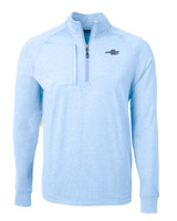 James Clemens High School Cutter & Buck Adapt Eco Knit Heather Mens Quarter Zip Pullover ALH_MANN_HG 1
