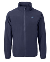 James Clemens High School Cutter & Buck Charter Eco Knit Recycled Big & Tall Full-Zip Jacket NVBU_MANN_HG 1