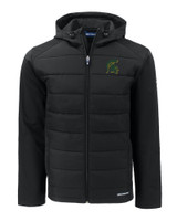 Mountain Brook High School - Cutter & Buck Evoke Hybrid Eco Softshell Recycled Full Zip Mens Big & Tall Hooded Jacket BL_MANN_HG 1
