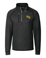 Mountain Brook High School Cutter & Buck Mainsail Sweater-Knit Mens Half Zip Pullover Jacket CCH_MANN_HG 1