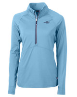 James Clemens High School Cutter & Buck Adapt Eco Knit Stretch Recycled Womens Half Zip Pullover ALS_MANN_HG 1