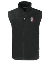 Marjory Stoneman Douglas High School Cutter & Buck Charter Eco Full-Zip Mens Big & Tall Vest BL_MANN_HG 1