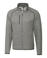 Marjory Stoneman Douglas High School -  Cutter & Buck Mainsail Sweater-Knit Mens Full Zip Jacket POH_MANN_HG 1
