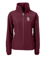 Marjory Stoneman Douglas High School Cutter & Buck Charter Eco Recycled Womens Full-Zip Jacket BRD_MANN_HG 1