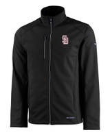 Marjory Stoneman Douglas High School Cutter & Buck Evoke Recycled Honeycomb Fleece Mens Full Zip Jacket Black Mannequin