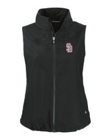 Marjory Stoneman Douglas High School Cutter & Buck Charter Eco Recycled Full-Zip Womens Vest BL_MANN_HG 1