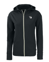 Cleveland Guardians Mono Cutter & Buck Daybreak Eco Recycled Womens Full Zip Hoodie BL_MANN_HG 1