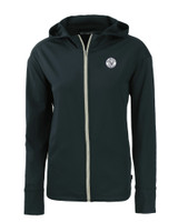 Milwaukee Brewers Mono Cutter & Buck Daybreak Eco Recycled Womens Full Zip Hoodie NVBU_MANN_HG 1