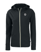 New York Yankees Mono Cutter & Buck Daybreak Eco Recycled Womens Full Zip Hoodie BL_MANN_HG 1