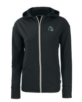 New York Jets NFL Helmet Cutter & Buck Daybreak Eco Recycled Womens Full Zip Hoodie BL_MANN_HG 1