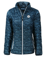 Milwaukee Brewers Mono Cutter & Buck Rainier PrimaLoft® Womens Eco Insulated Full Zip Printed Puffer Jacket DN_MANN_HG 1