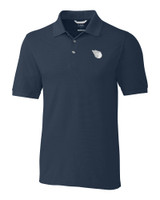 Cleveland Guardians Mono Cutter & Buck Advantage Tri-Blend Pique Mens Big and Tall Polo LYN_MANN_HG 1