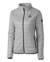 St. Louis Cardinals Mono Cutter & Buck Rainier PrimaLoft®  Womens Eco Insulated Full Zip Puffer Jacket POL_MANN_HG 1