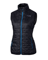 Atlanta Braves Mono Cutter & Buck Rainier PrimaLoft® Womens Eco Insulated Full Zip Puffer Vest DN_MANN_HG 1