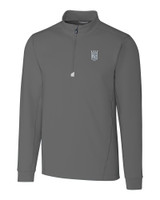 Kansas City Royals Mono Cutter & Buck Traverse Stretch Quarter Zip Mens Big and Tall Pullover EG_MANN_HG 1