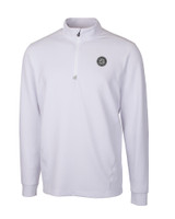 Seattle Mariners Mono Cutter & Buck Traverse Stretch Quarter Zip Mens Pullover WH_MANN_HG 1