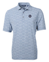 Seattle Mariners Mono Cutter & Buck Virtue Eco Pique Botanical Print Recycled Mens Polo NVBU_MANN_HG 1