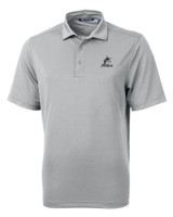 Miami Marlins Mono Cutter & Buck Virtue Eco Pique Recycled Mens Big and Tall Polo POL_MANN_HG 1