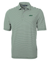 New York Jets Cutter & Buck Virtue Eco Pique Stripe Recycled Mens Polo HT_MANN_HG 1