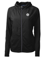 Milwaukee Brewers Mono Cutter & Buck Adapt Eco Knit Hybrid Recycled Womens Full Zip Jacket BL_MANN_HG 1