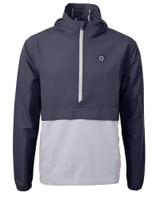 Seattle Mariners Mono Cutter & Buck Charter Eco Recycled Mens Anorak Jacket NVPOL_MANN_HG 1